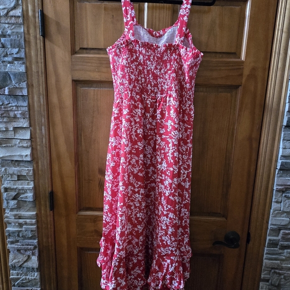 NWT GRACE KARIN Women's  Summer Floral Boho Dress Square Neck Strapped Swing XL - Picture 6 of 7